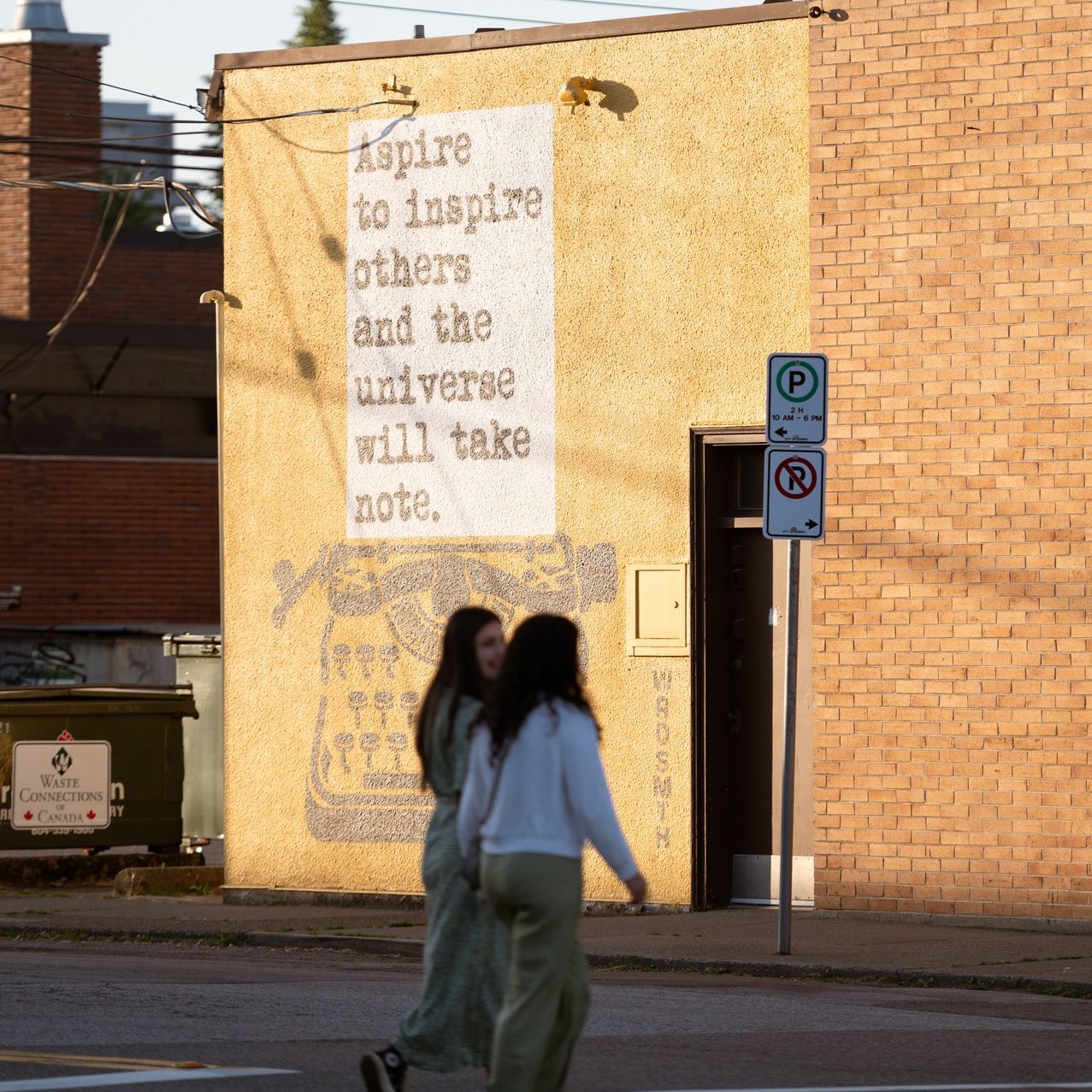 Cloverdale Surrey Quotes Mural