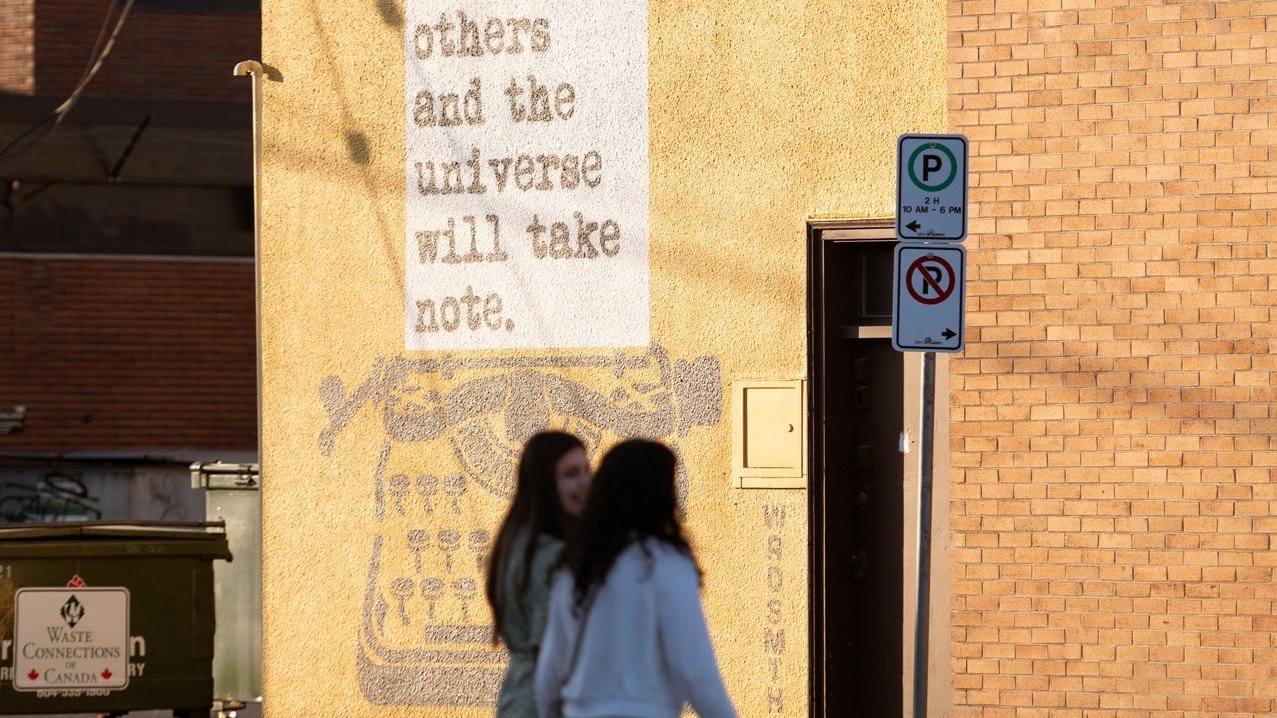 Cloverdale Surrey Quotes Mural