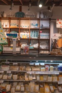 Cheeses from around the world at Greco's Specialty Foods in Newton, BC