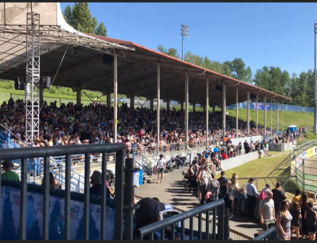 The Cloverdale Rodeo stands in the Stetson Bowl filled with people from all around the world - Discover Surrey Through My Lens